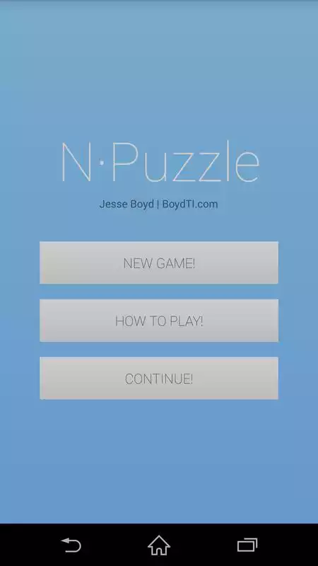 Play N-Puzzle | Free | No ads